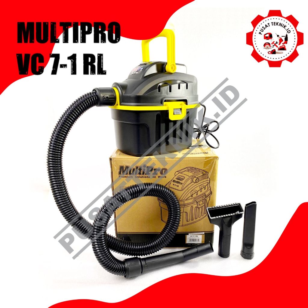 VACUUM CLEANER VC7 1RL PENGHISAP DEBU BASAH DAN KERING MULTIPRO VC7-1 RL