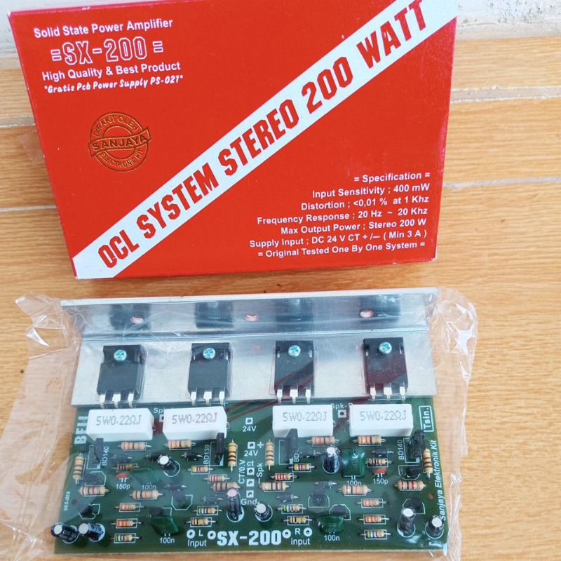 Power Ocl 200 watt Stereo SX-200