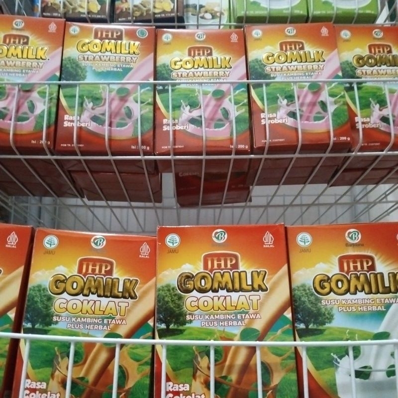 

Gomilk 200 Gram Susu Kambing Etawa Plus Herbal Asli Alami 100% Bisa COD Halal Bpom Original Enak Praktis Hemat Bariklana Coklat Strowbery Jamu Viral Dewasa Lansia Anak Daun Kelor Mengkudu Manggis.