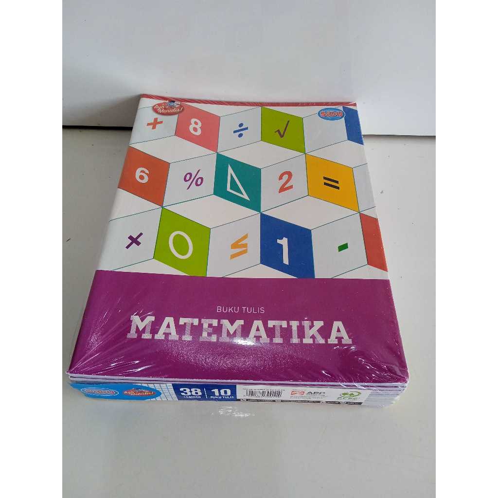 

Buku Tulis kotak-kotak kecil (matematika) SIDU 1 pack
