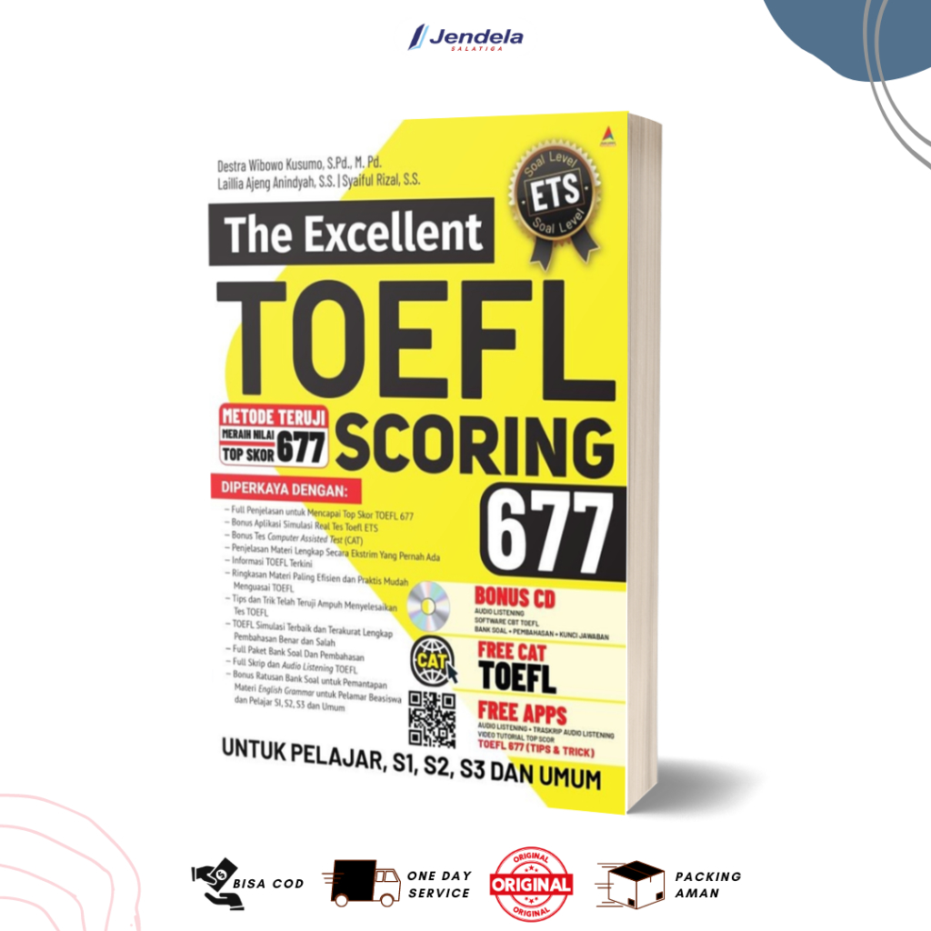 The Excellent TOEFL Scoring 677 - Buku Tes Toefl