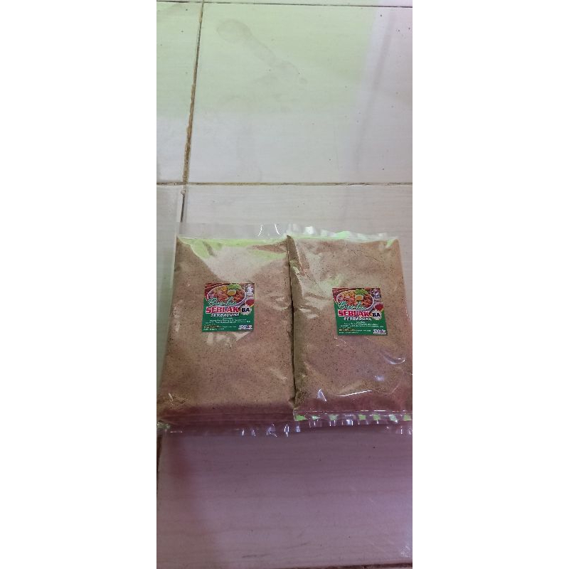 

paket 1/2kg bumbu kaldu asin, bumbu seblak exp juli 2025