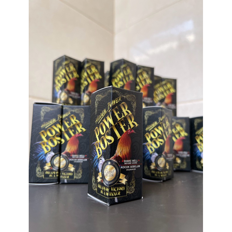 POWER BOOSTER by Hidden Power - Doping Aktif Ayam Aduan Terlaris dan Berkualitas (best seller di Bal