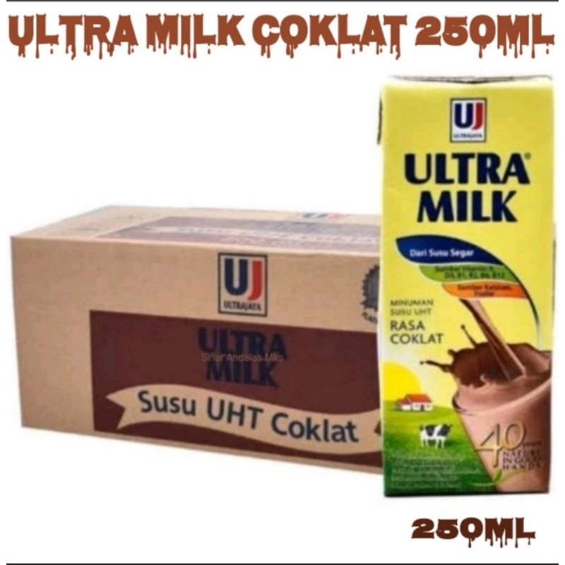 

Susu Ultra Coklat 250ml
