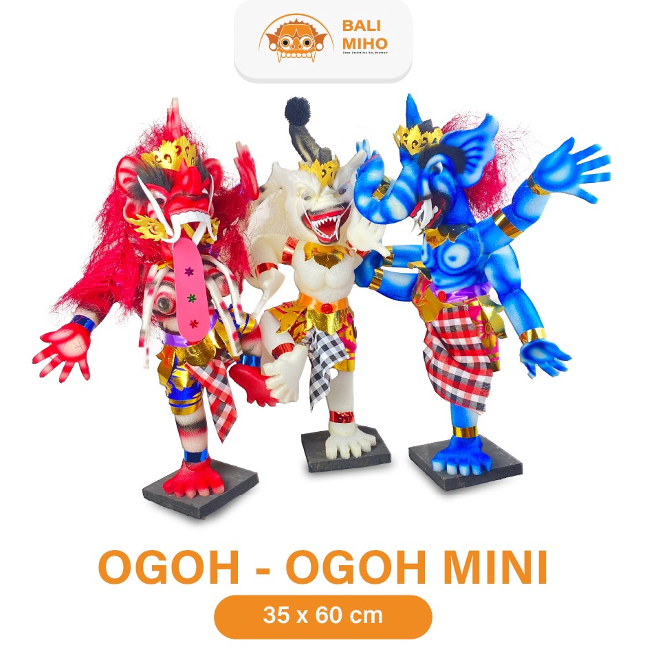 KODE T88T OgohOgoh Mini 6 cm Mainan Anakanak  Ogoh Ogoh Mini  Pajangan Ogohogoh  Ogoh Ogoh Ganesha  
