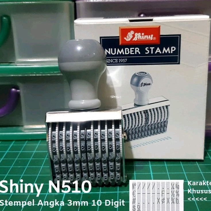 

KODE B4P4 Stempel Manual Huruf Angka 1 Digit 3mm 4mm 5mm Shiny N51 N41 N31 N31A N31A