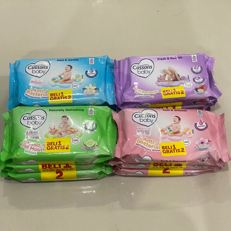 Tisu Basah Bayi Cussons Baby Package