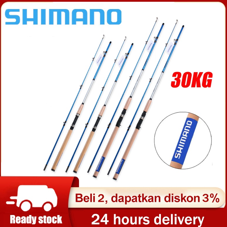 KODE W83K Shimano Joran Pancing Portable 18m21m24m27m3m Joran Pancing ultralight Power Rod Joran Kar