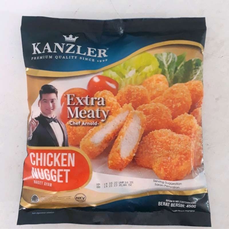 

Kanzler chicken nugget 450gr