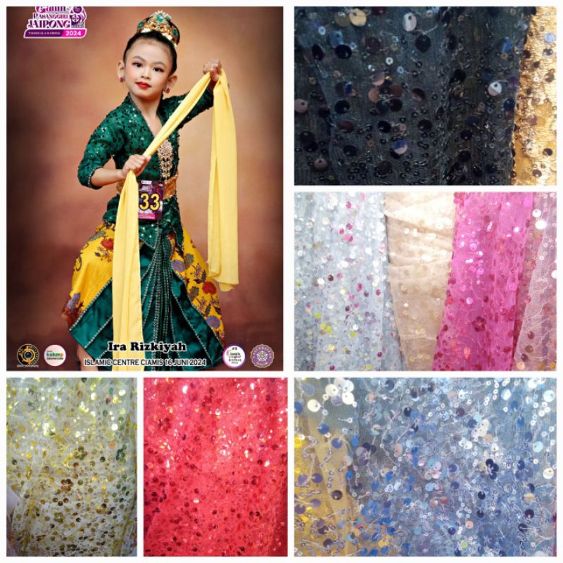 kostum tari jaipong  baju kebaya tradisional mewah kosum jaipong anak