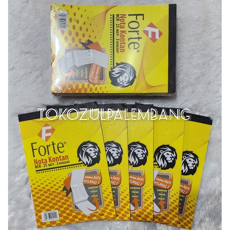 

Nota Kontan Forte Besar 2ply B2 ukuran 21x14,5 cm