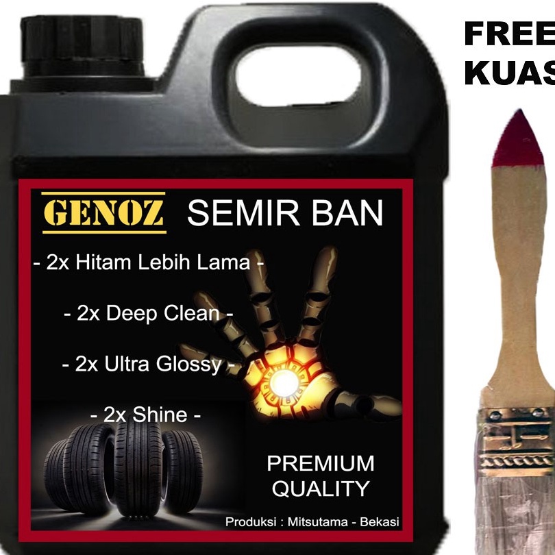 FG2 GENOZ Semir Ban PREMIUM 2x KENTAL  Semir Ban Mobil  Semir Ban Motor