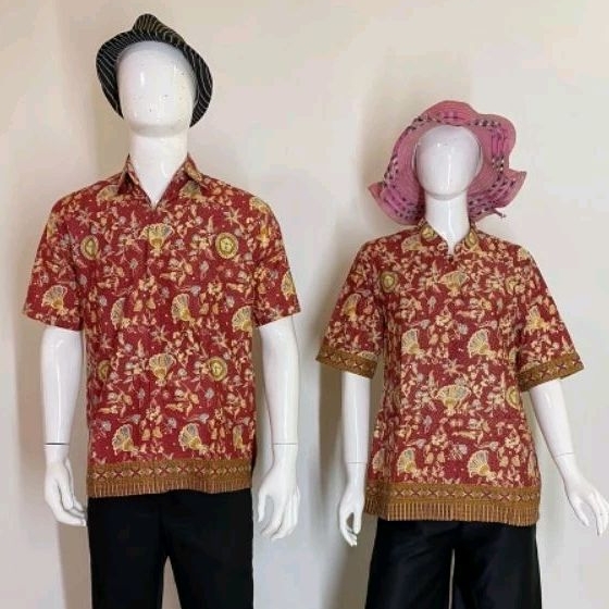 BATIK PPNI PRIA & WANITA lengan pendek
