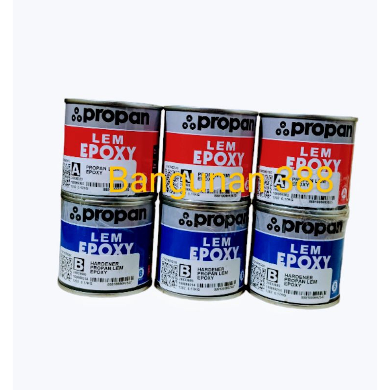 Lem Epoxy 2 Komponen Propan/Lem Serbaguna/Lem Marmer/Lem Kayu/Lem Besi /Lem Fiber