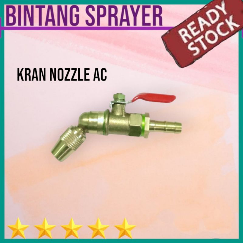 Kran nozzle jet cleaner cuci ac