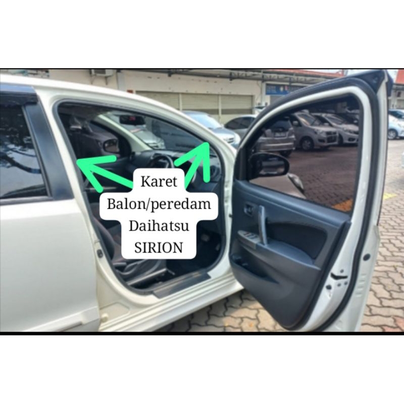 KARET BALON/PEREDAM PINTU MOBIL DAIHATSU SIRION semua tahun