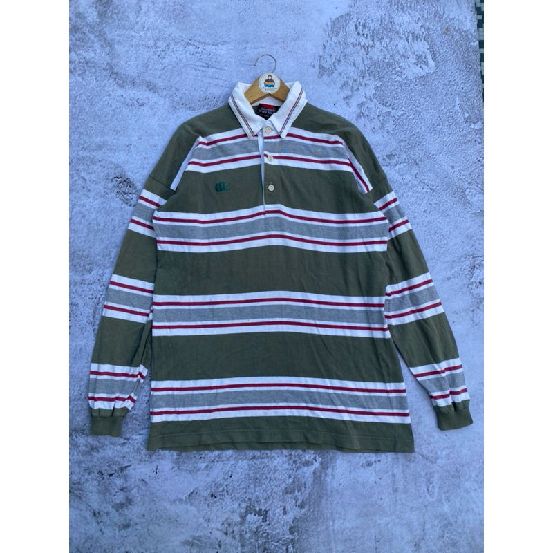 Polo rugby shirt Canterbury vintage canterbury rugbyshirt