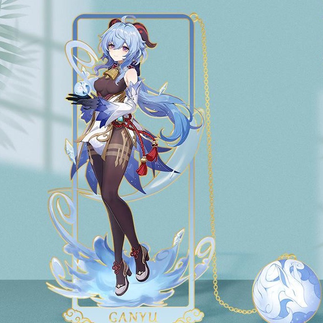 

Grosir Hiasan Gantungan Pembatas Buku Ganyu Genshin Impact Hh Quality Metal