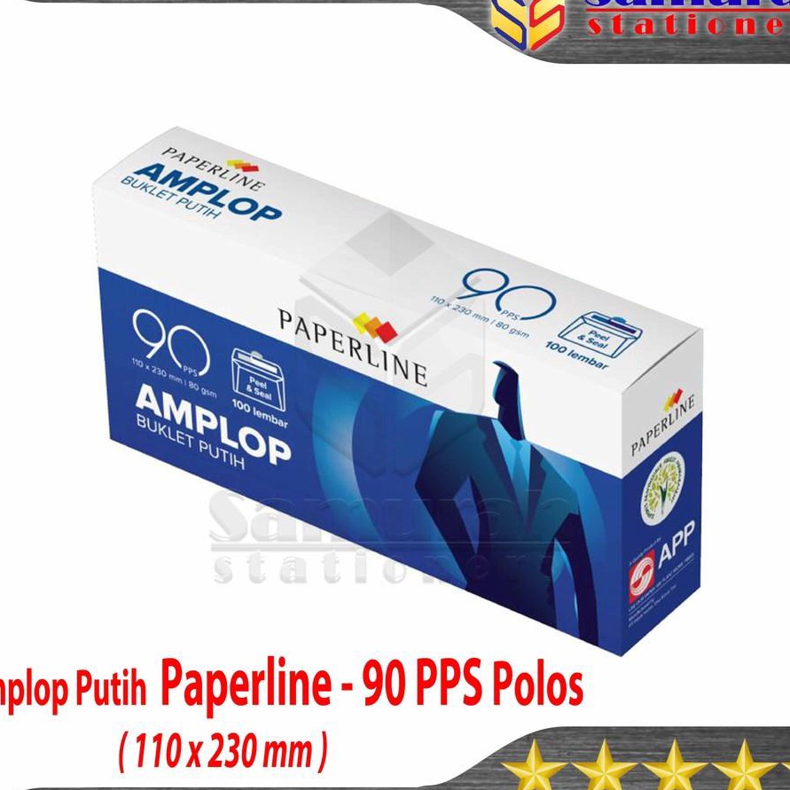 

Extra Amplop Kes Putih Polos Paper9 pps isi 1 11 x 23 mm 8 gsm Panjang