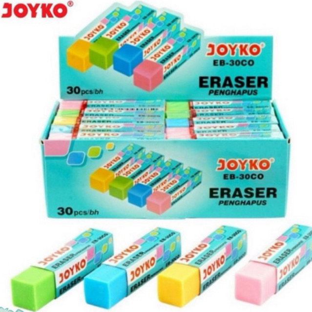 

Eraser / Penghapus Panjang Warna Warni Joyko EB-30CO