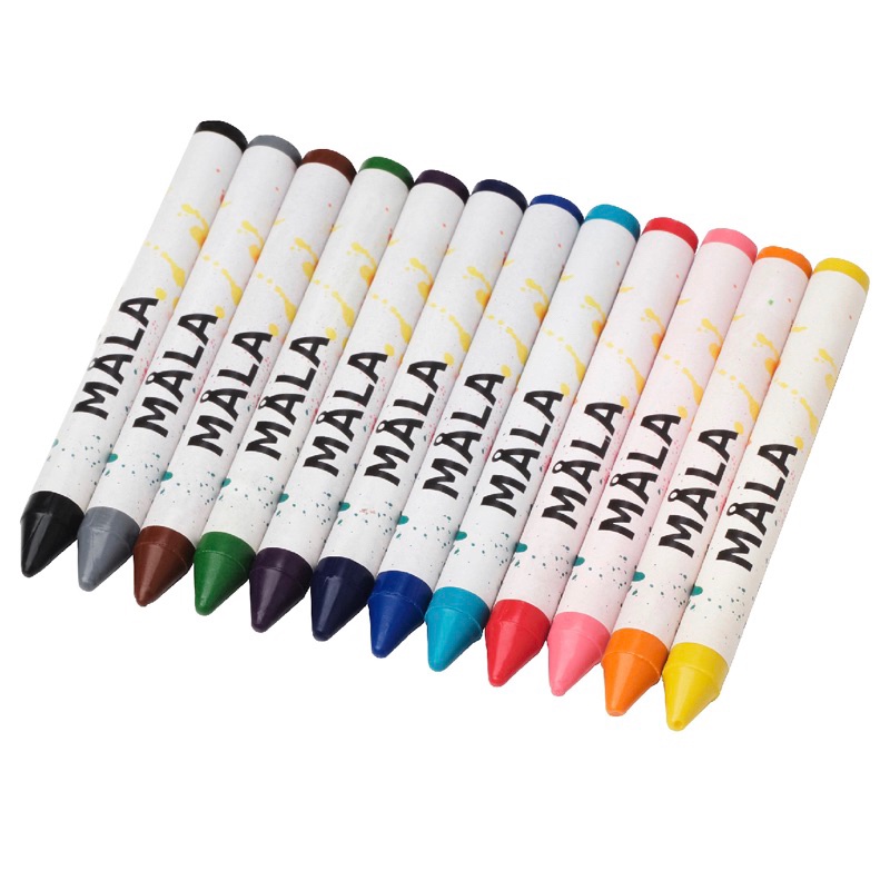 

TERBATAS mala crayon lilin warna campuran krayon anak alat melukis anak alat mewarnai