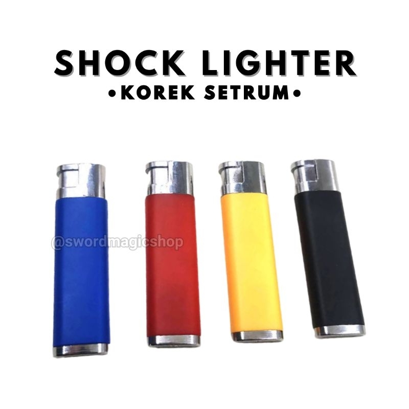 Mainan Shock Lighter - Korek Setrum - Korek Listrik - Korek Prank - Mainan Lucu - Aksesoris - Jokes 