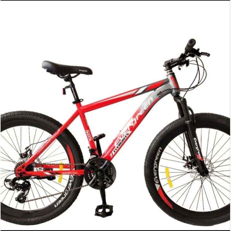 Sepeda Gunung MTB 27,5 Evergreen Ranger 585 24 speed