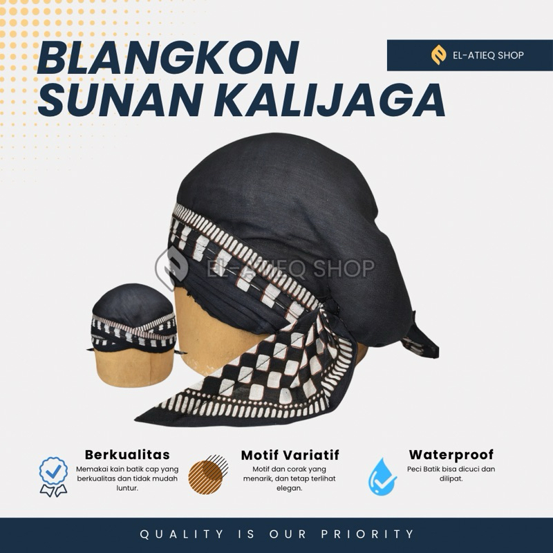 Blangkon Murah Cuci Lipat Sunan Kalijaga