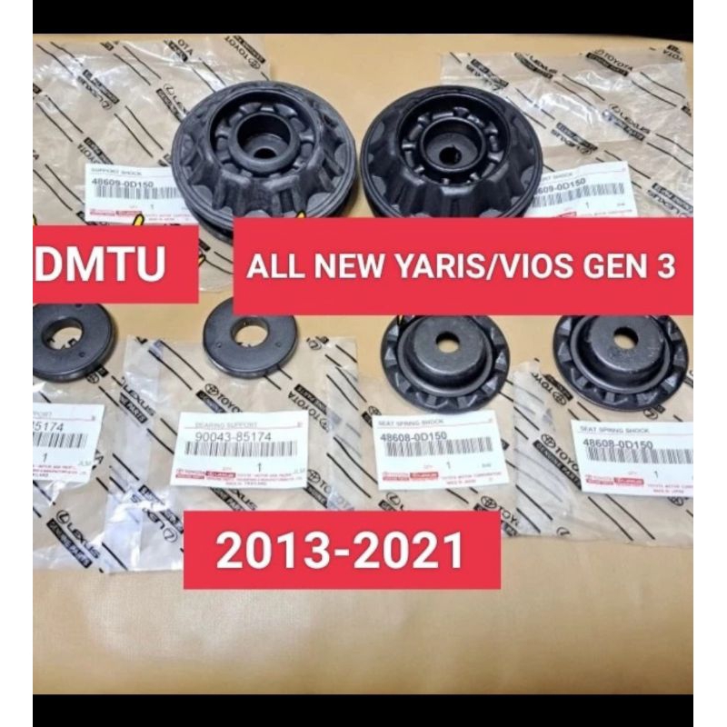 support shock karet support suport supot shockbreaker depan set toyota sienta all new vios yaris gen