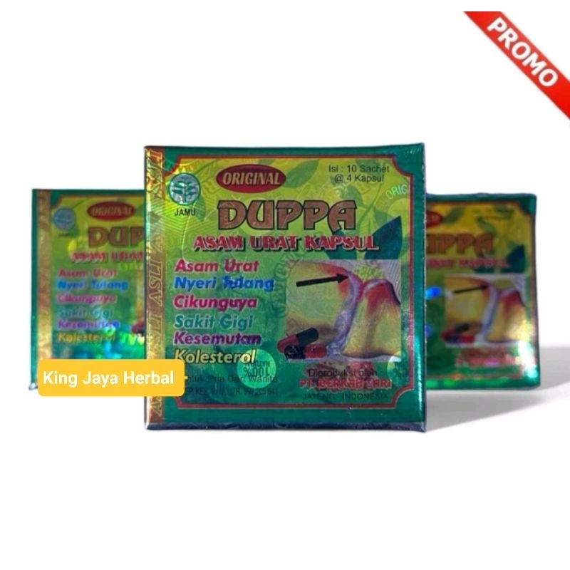 Duppa Kapsul Asam Urat Pegalinu Original