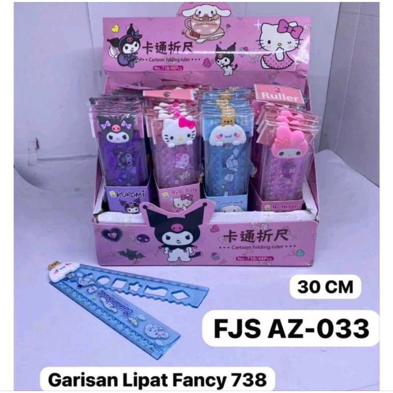 

Penggaris Garisan Lipat 30cm Kepala BonekaKarakter Sanrio/ Penggaris Lipat Multifungsi Head 3D