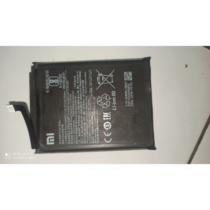 Baterai Redmi note 8 pro ORI COPOTAN