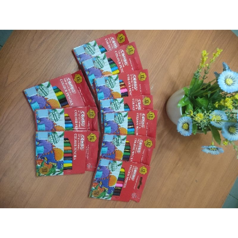 

Pensil Cet Warna, Colour Pencils, 12 Colours
