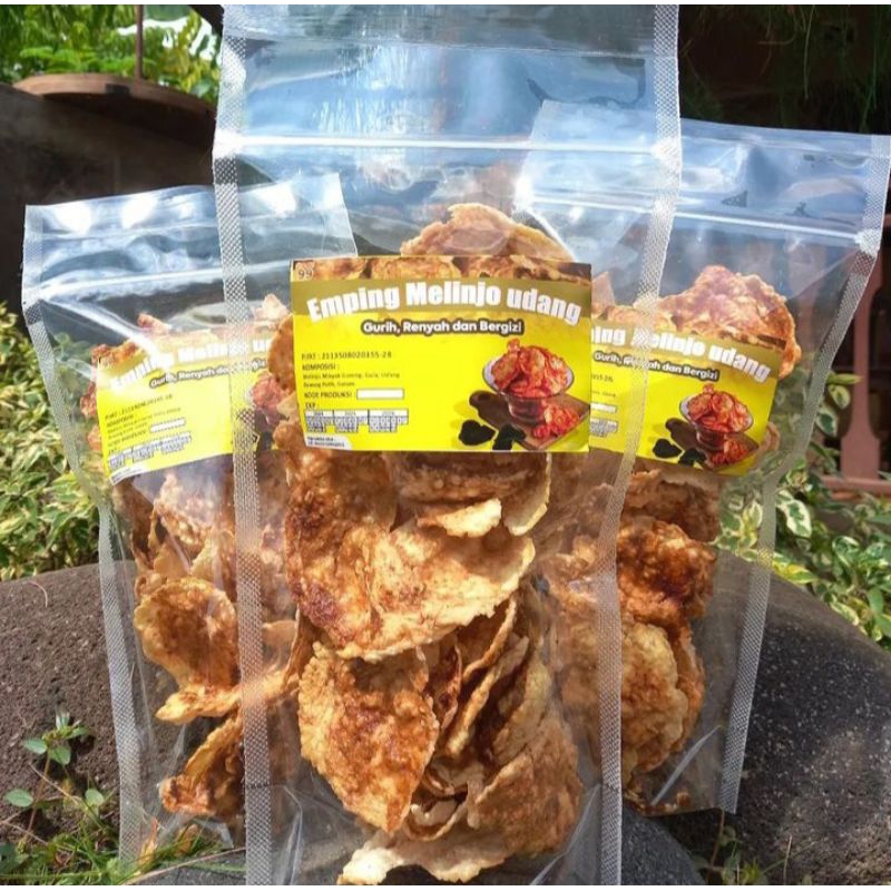 

Kerpiki Melinjo Udang 80 gr