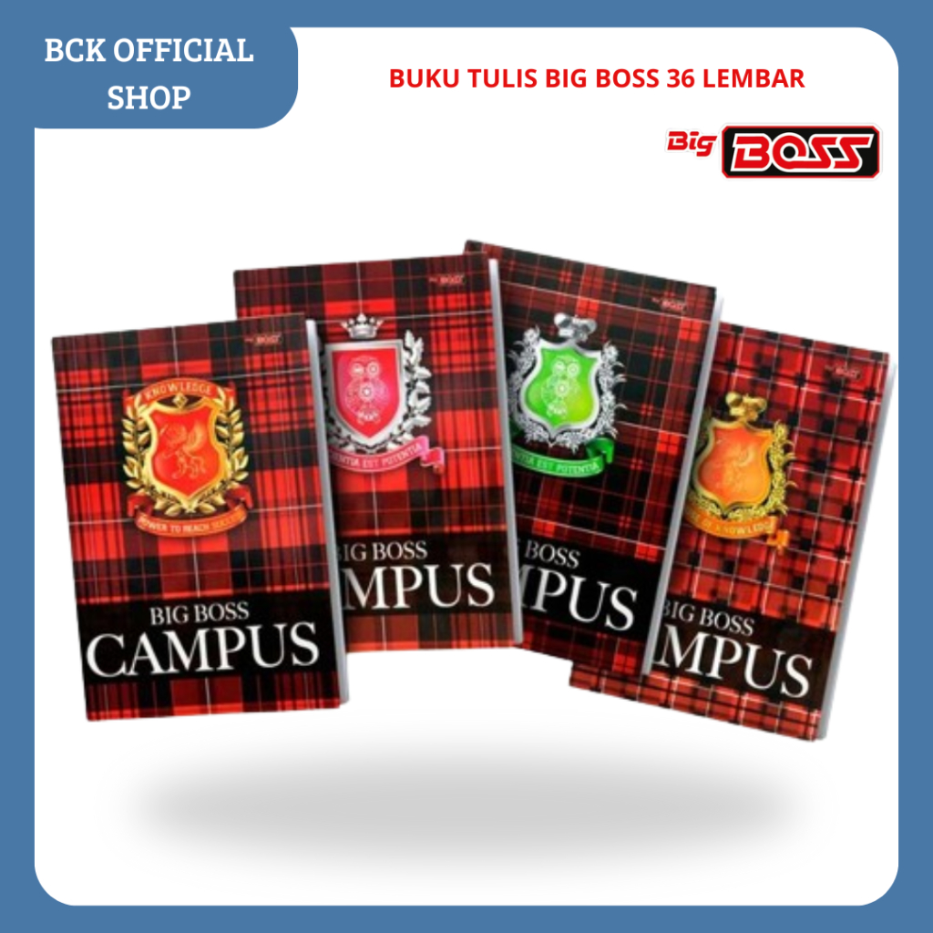 

Buku Tulis Big Boss 36 Lembar Buku Sekolah Big Boss 1 Pcs