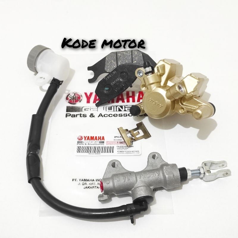 Tojokan Belakang + kaliper belakang Yamaha 2PV Jupiter Mx old , Jupiter MX New , MX King ,Asli origi