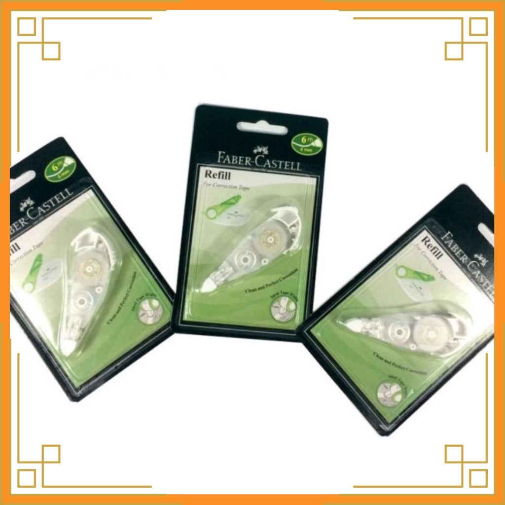 

FABER CASTELL Refill/isi Correction tape/tip-ex roll 169410