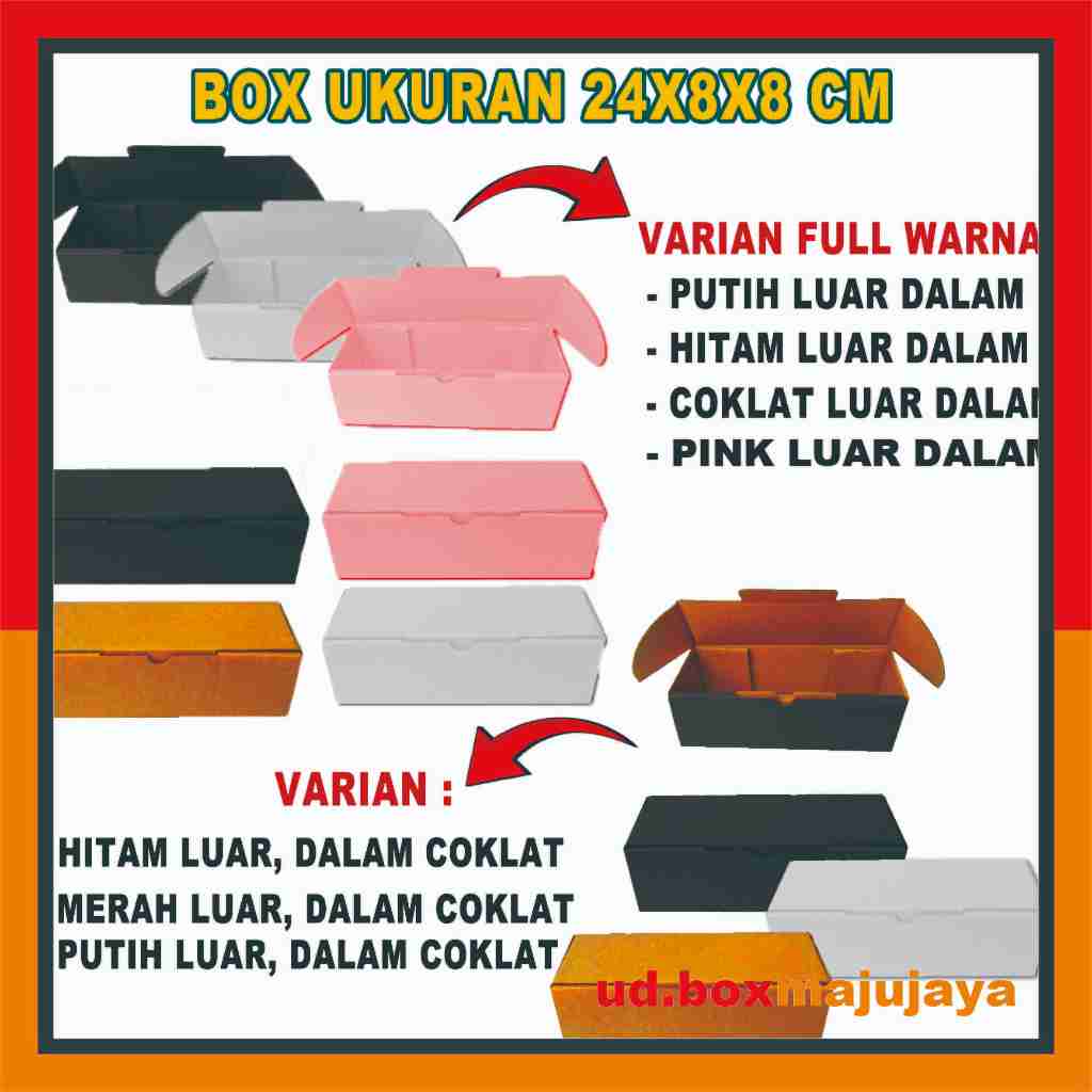 

Box 24x8x8 Cm / Lipat Depan / Box Tumbler