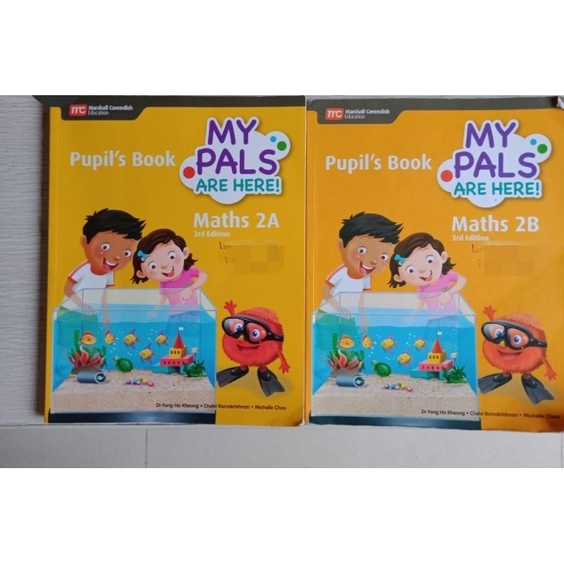 

BUKU MY PALS ARE HERE PUPILS BOOK MATH 2A / 2B PRELOVED UNTUK SD KELAS 2