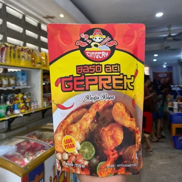 

BASO ACI geprek Radja rasa 250g