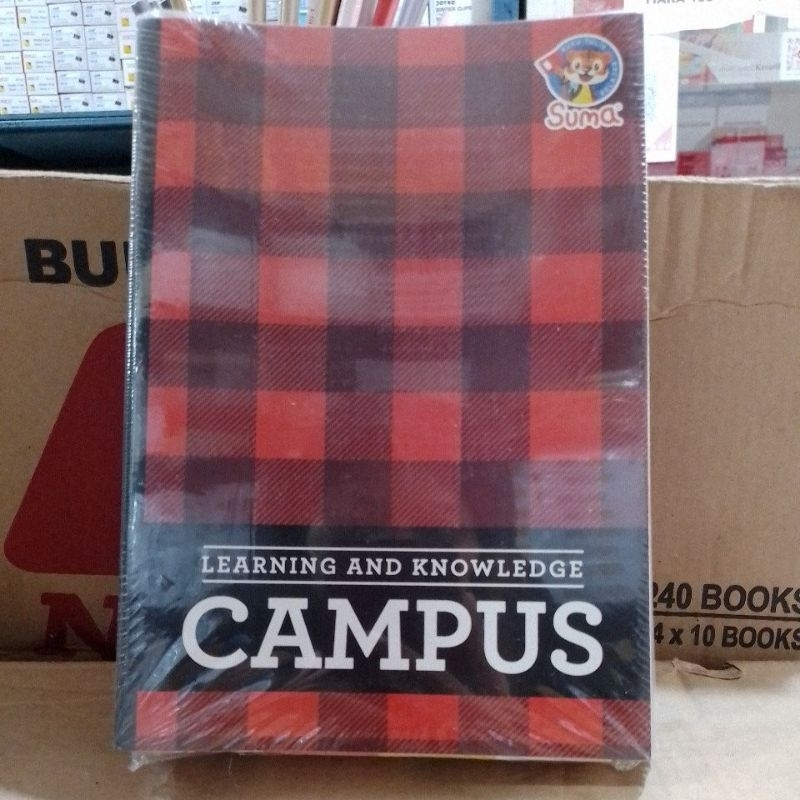 

Buku Tulis Campus (Besar) / Boxy Suma 38 Lbr ( Pak 10 buku )