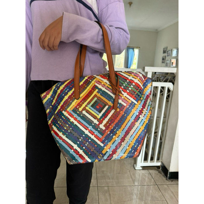 Preloved tote bag charles and keith original store