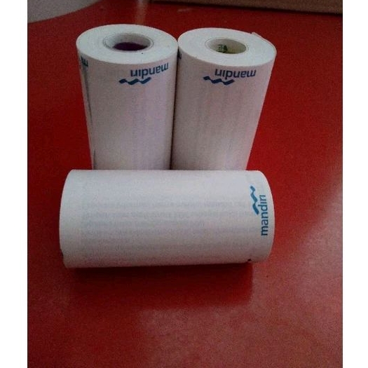 

Kertas thermal edc mandiri 57x30 untuk printer 58 struk kasir