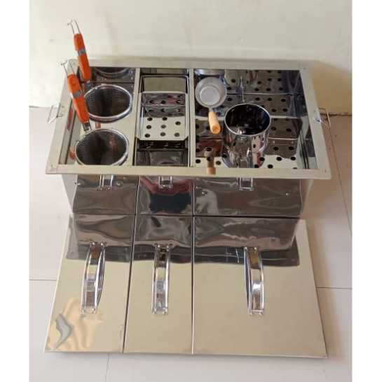 Dandang mie ayam kocok/Dandang baso malang/dandang mie ayam kotak custem