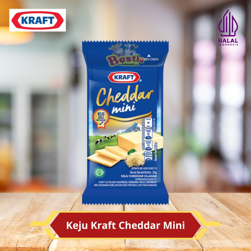 

Keju Kraft Cheddar Mini