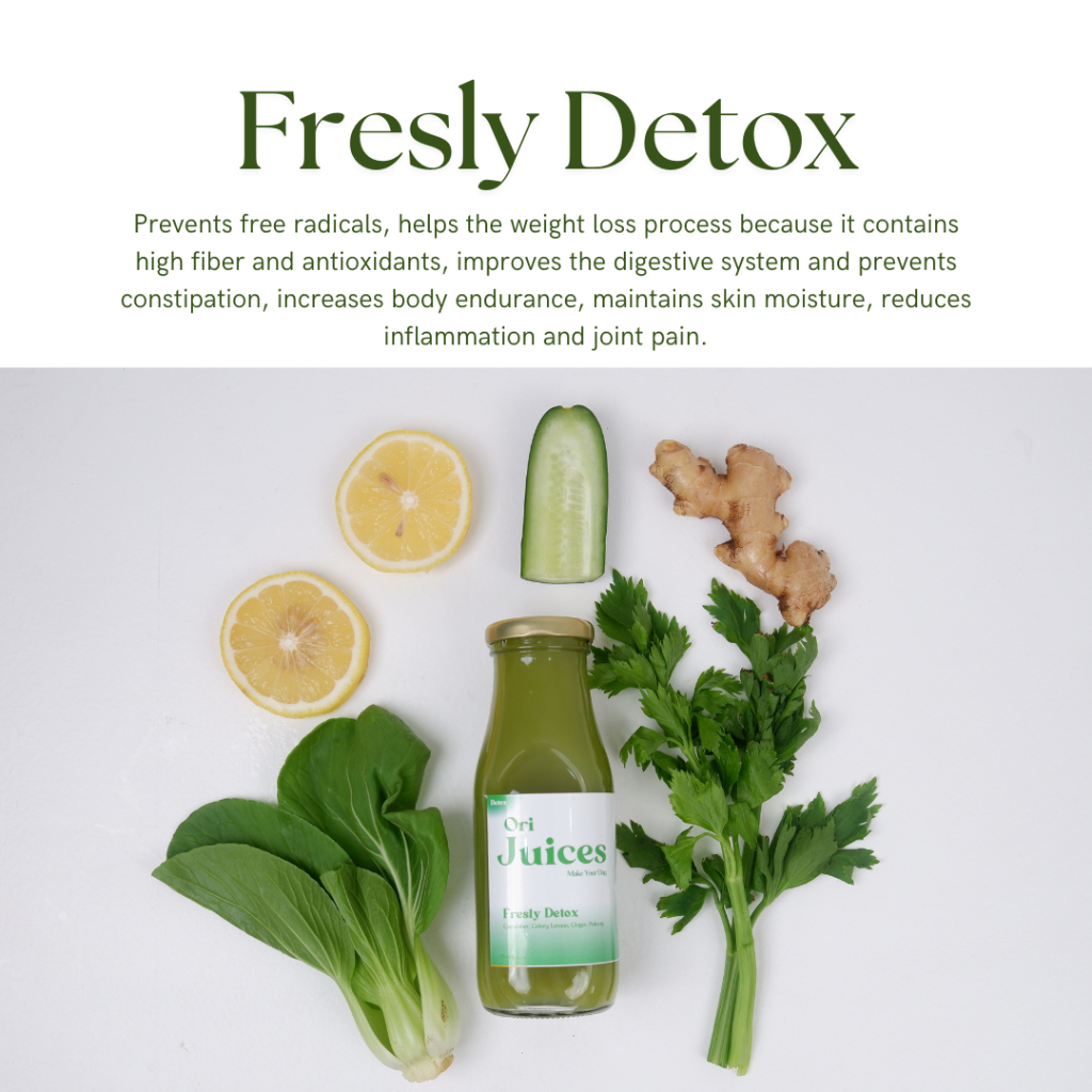 

COLD PRESSED JUICES | FRESLY DETOX by Ori Juices | DETOX SERIES | Bali Based