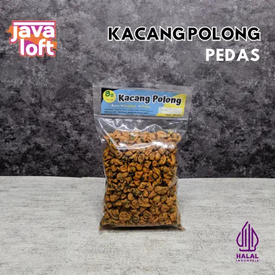 

Kacang Polong BB Snack Cemilan Kacang - Kacangan Khas Wonosobo Enak Gurih Pedas