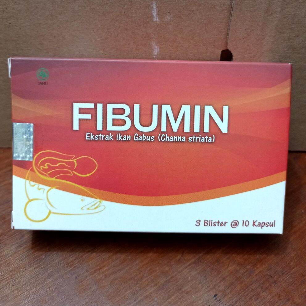 Fibumin Ikan Gabus Vitamin dan Nutrisi