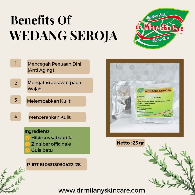 

Wedang Seroja by dr. milany skin care