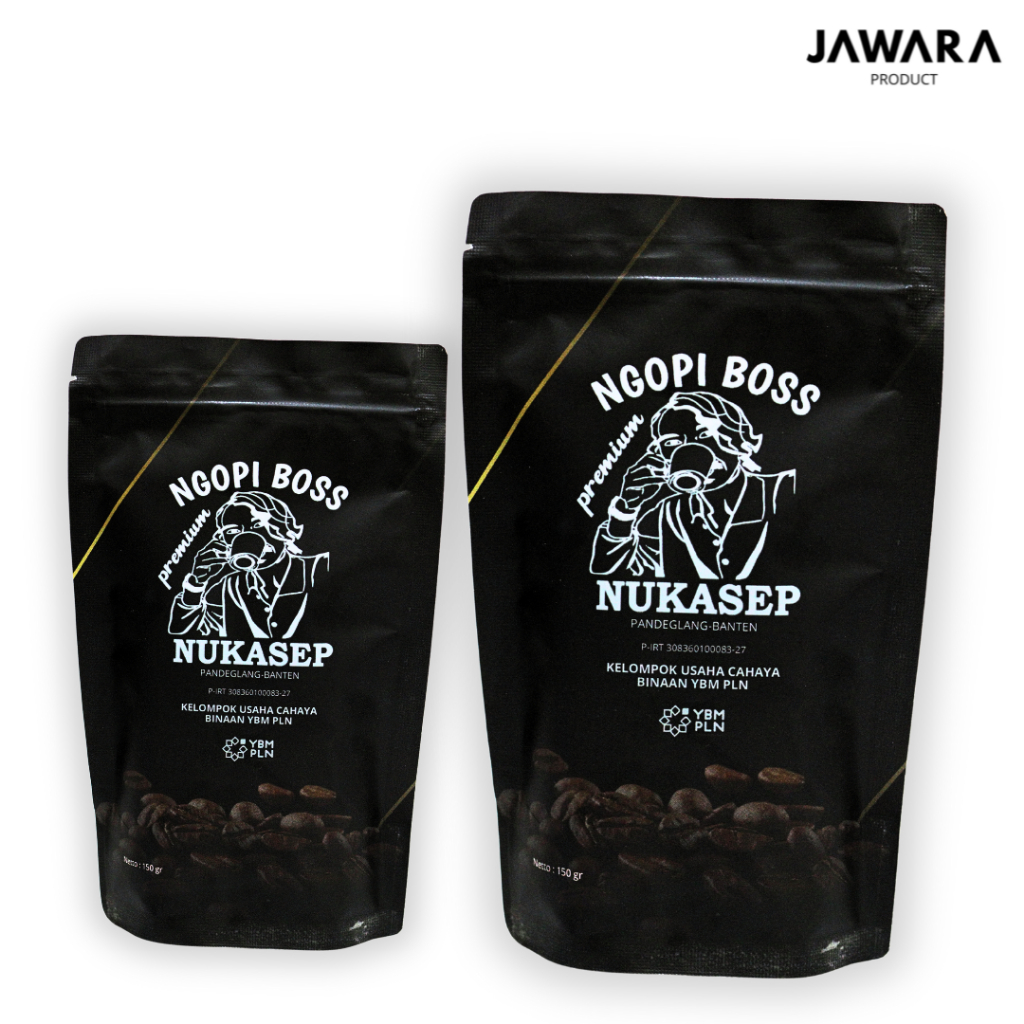 

( 200 g + 150 g ) Kopi Premium NUKASEP: Blend Robusta & Arabika Banten